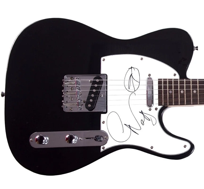 Chris Noth Signed Autographed Tele Guitar, image 2