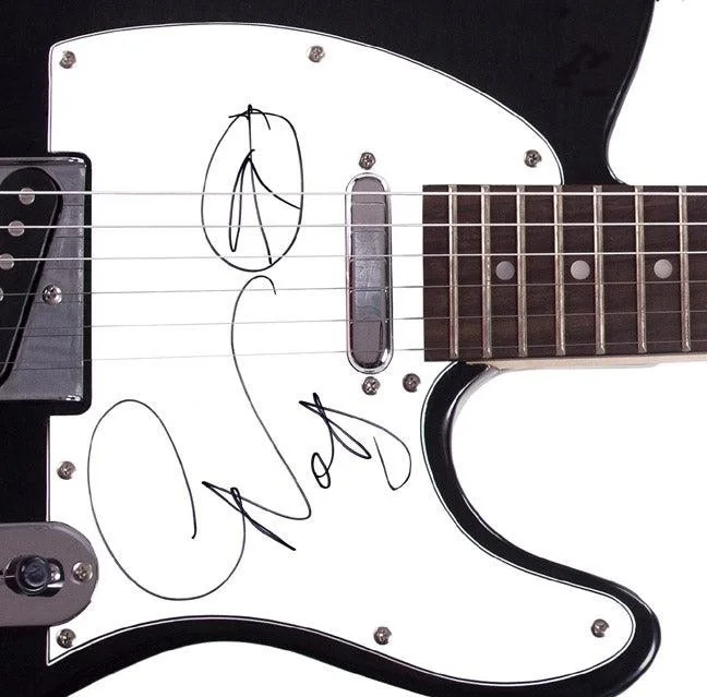 Chris Noth Signed Autographed Tele Guitar, image 3