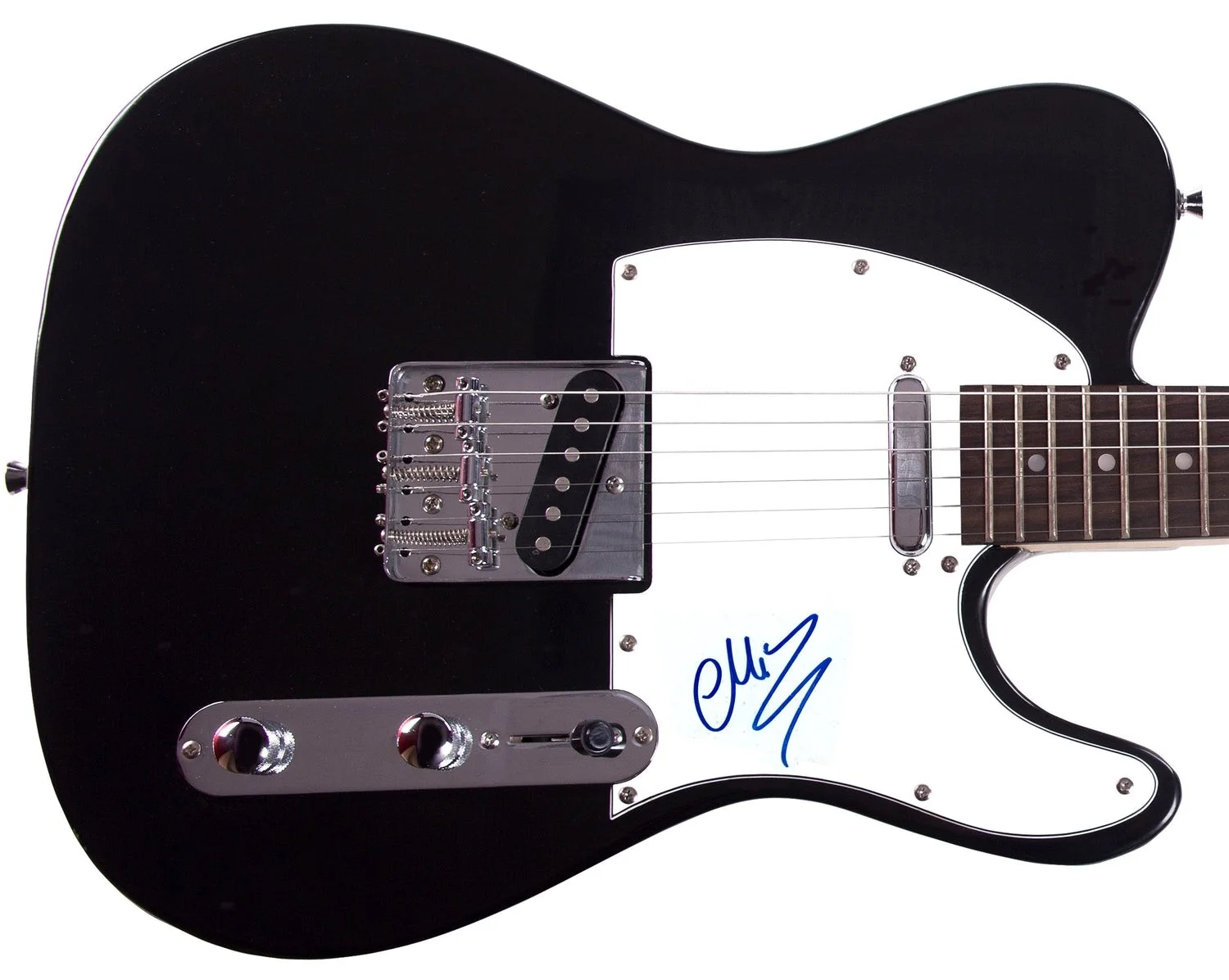 Him Band Mige Signed Autographed Guitar, image 2