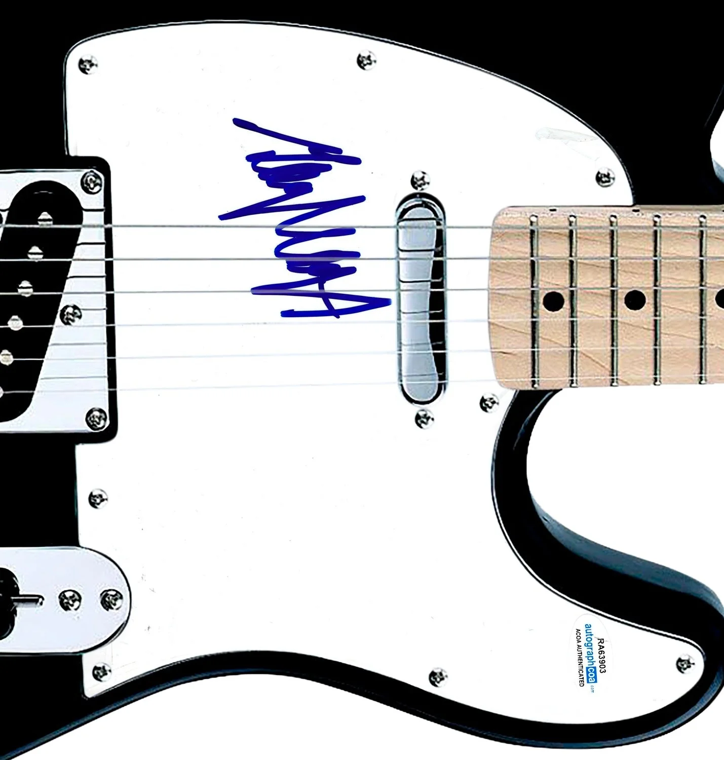 Gary Wright Signed Autographed Guitar ACOA, image 2