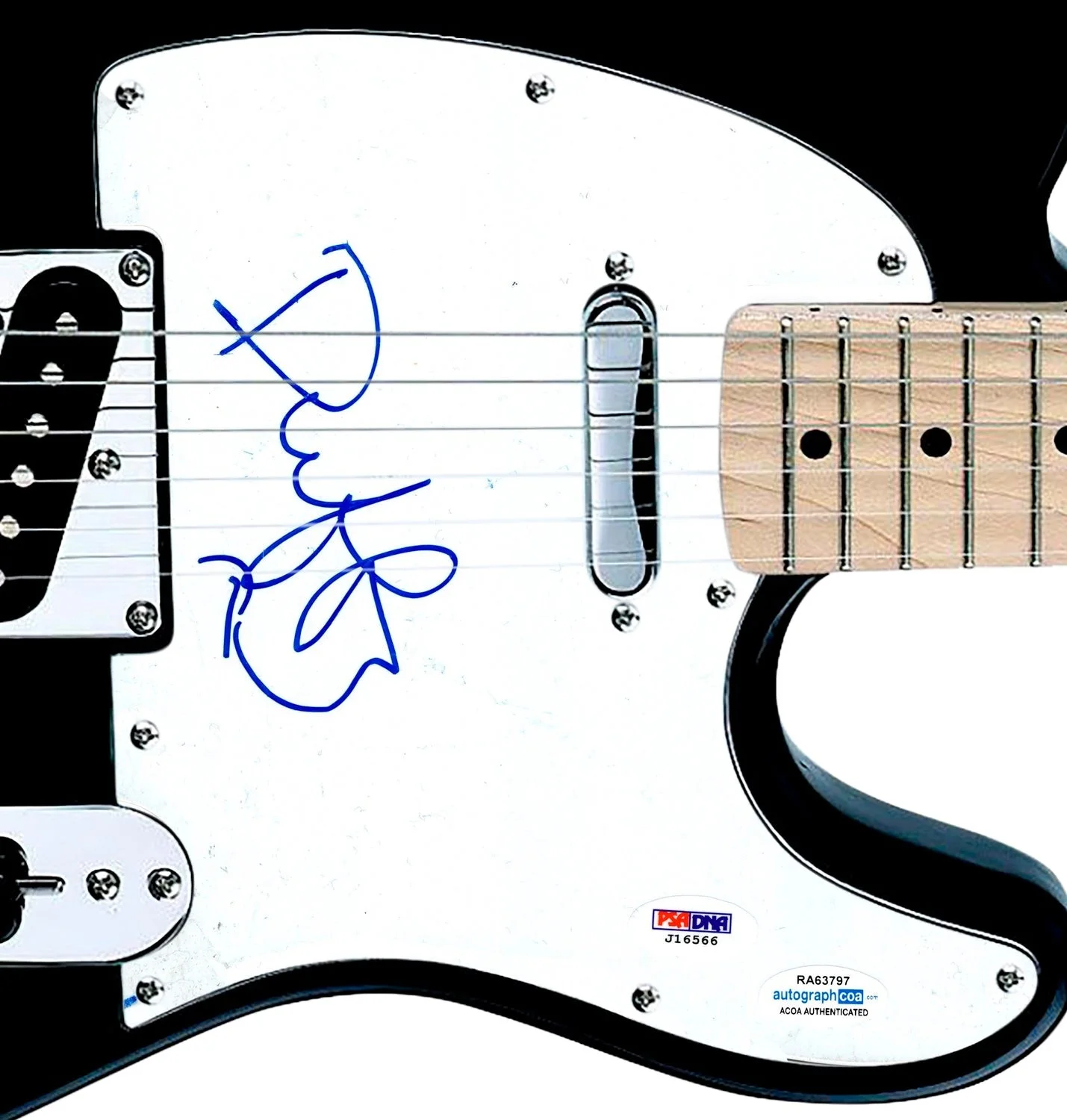 Duffy Signed Autographed Guitar UK Singer ACOA PSA, image 2
