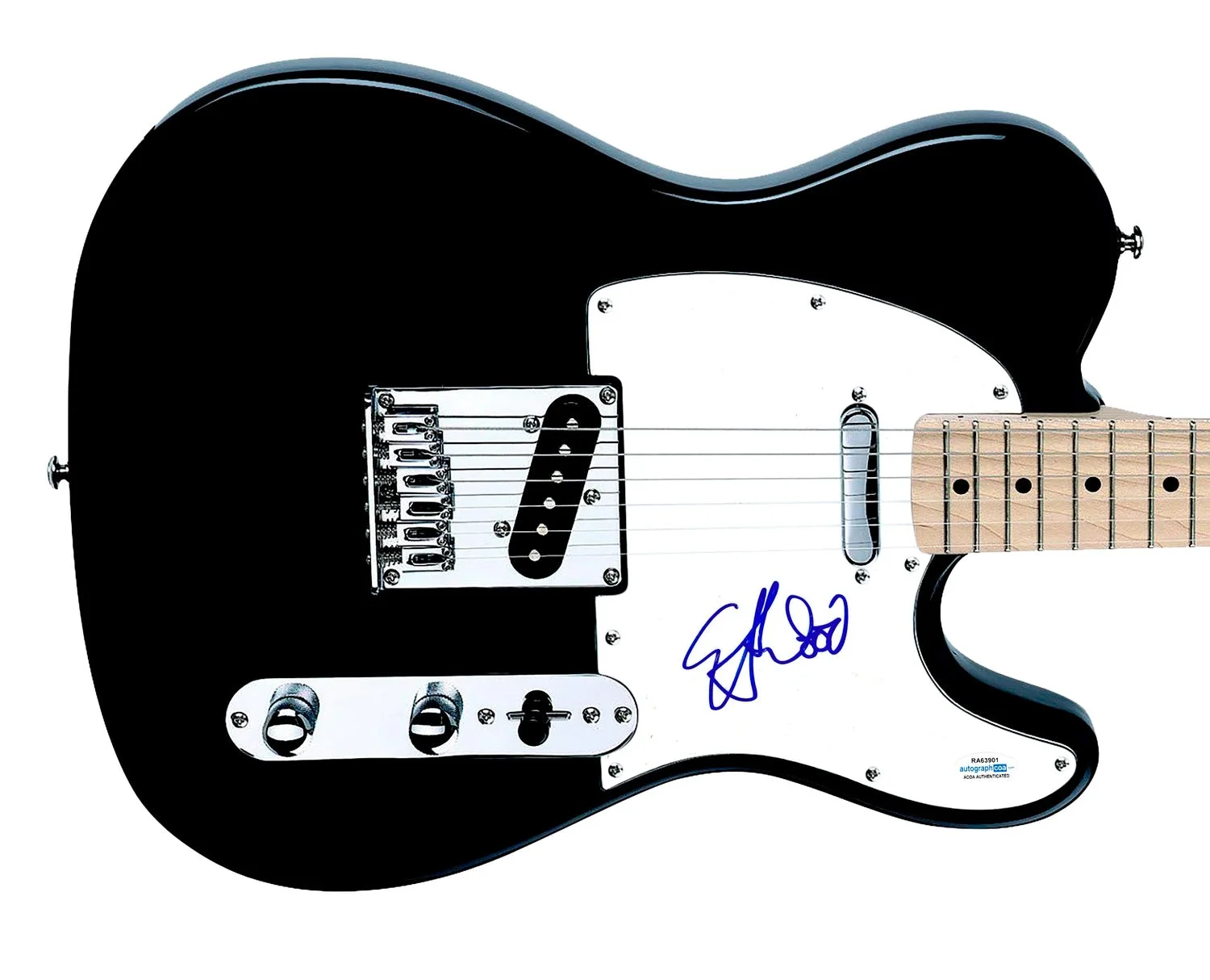 Elijah Wood Signed Autographed Guitar Lord Of The Rings LOTR ACOA, изображение 2