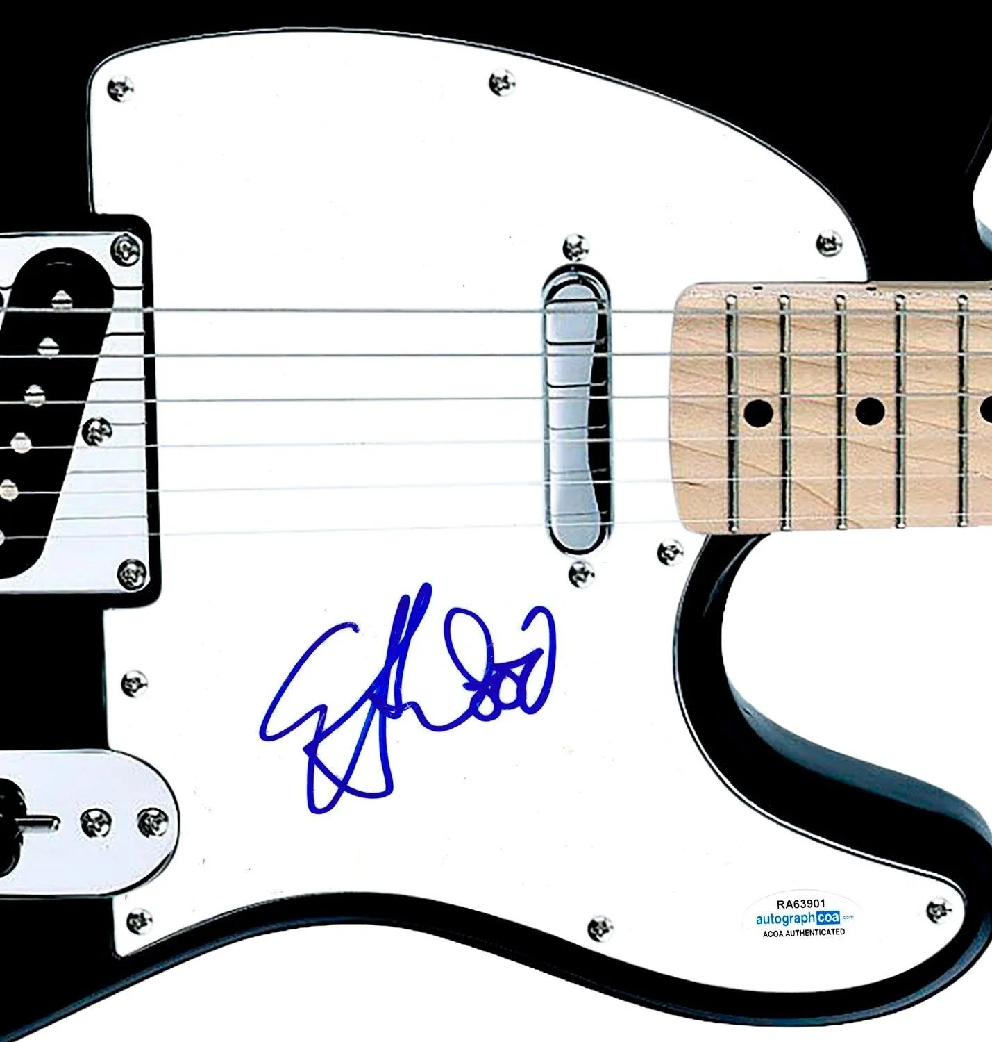 Elijah Wood Signed Autographed Guitar Lord Of The Rings LOTR ACOA, изображение 3