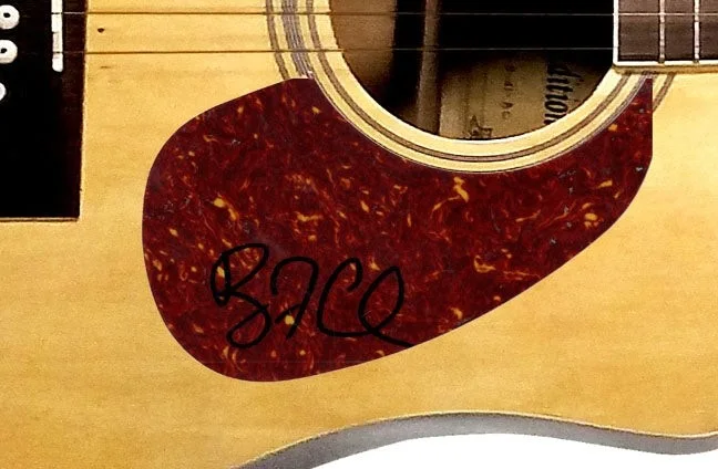 Ryan Cabrera Signed Autographed Acoustic Guitar, image 2