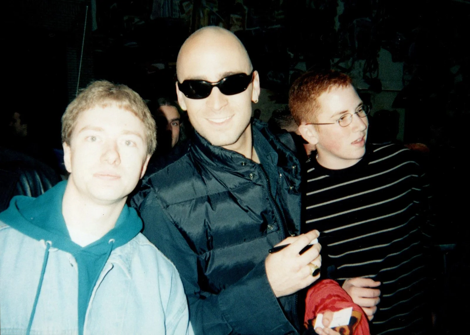 Radiohead Ed O?Brien Signed Custom Graphics 1/1 Photo Guitar ACOA, image 5