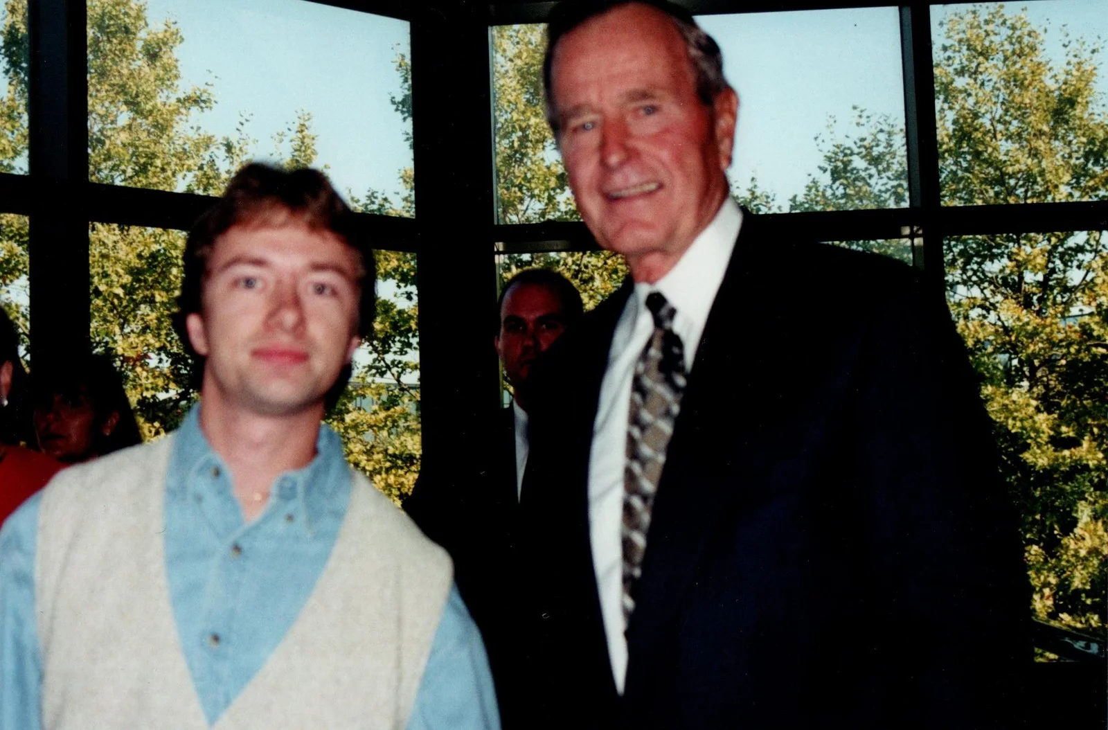 President George W. Bush Signed Custom Graphics Guitar ACOA, image 5