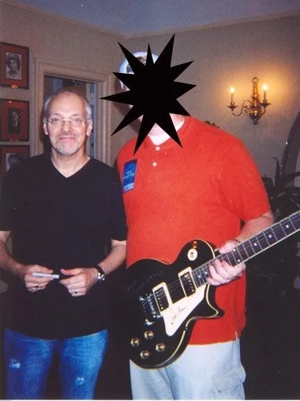 Peter Frampton All Blues Autographed Gibson Epiphone Les Paul Graphics Guitar AC, image 5