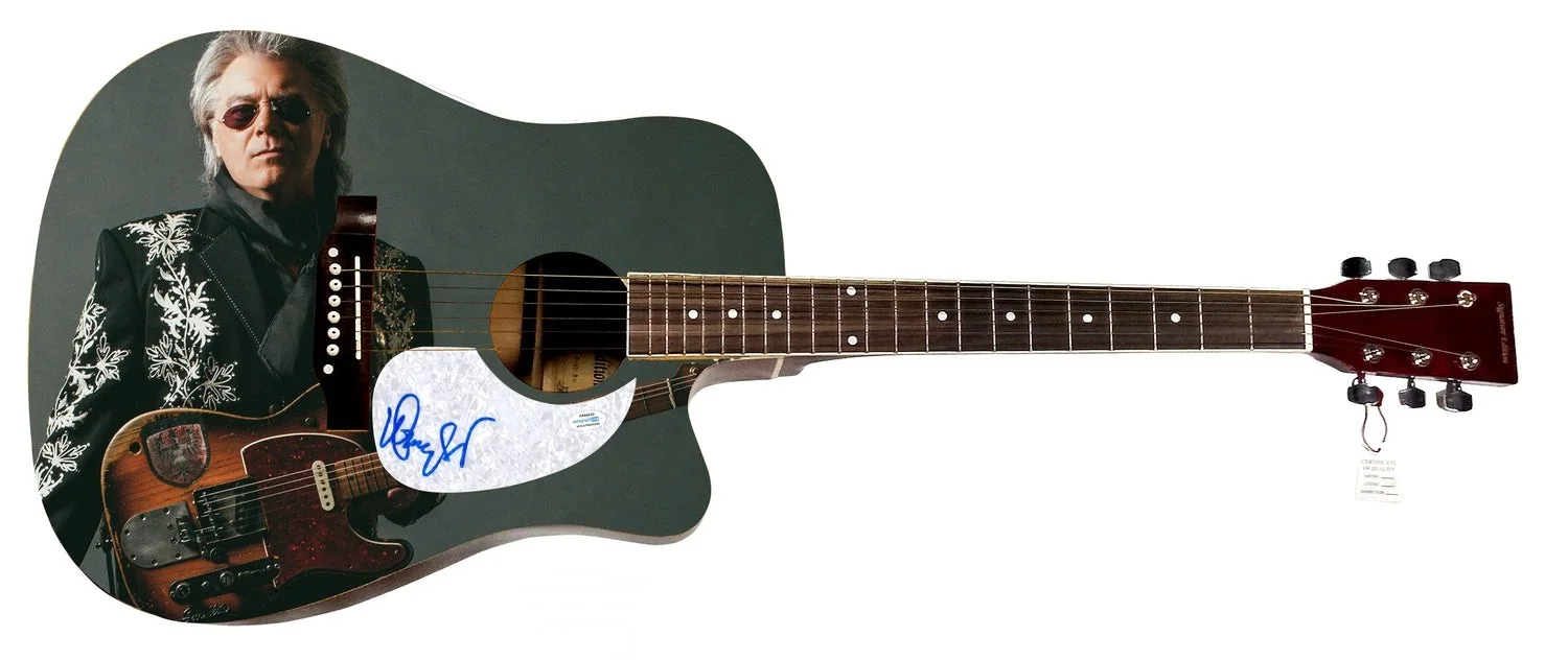 Marty Stuart Signed Custom Graphics 1/1 Acoustic Guitar ACOA, image 2