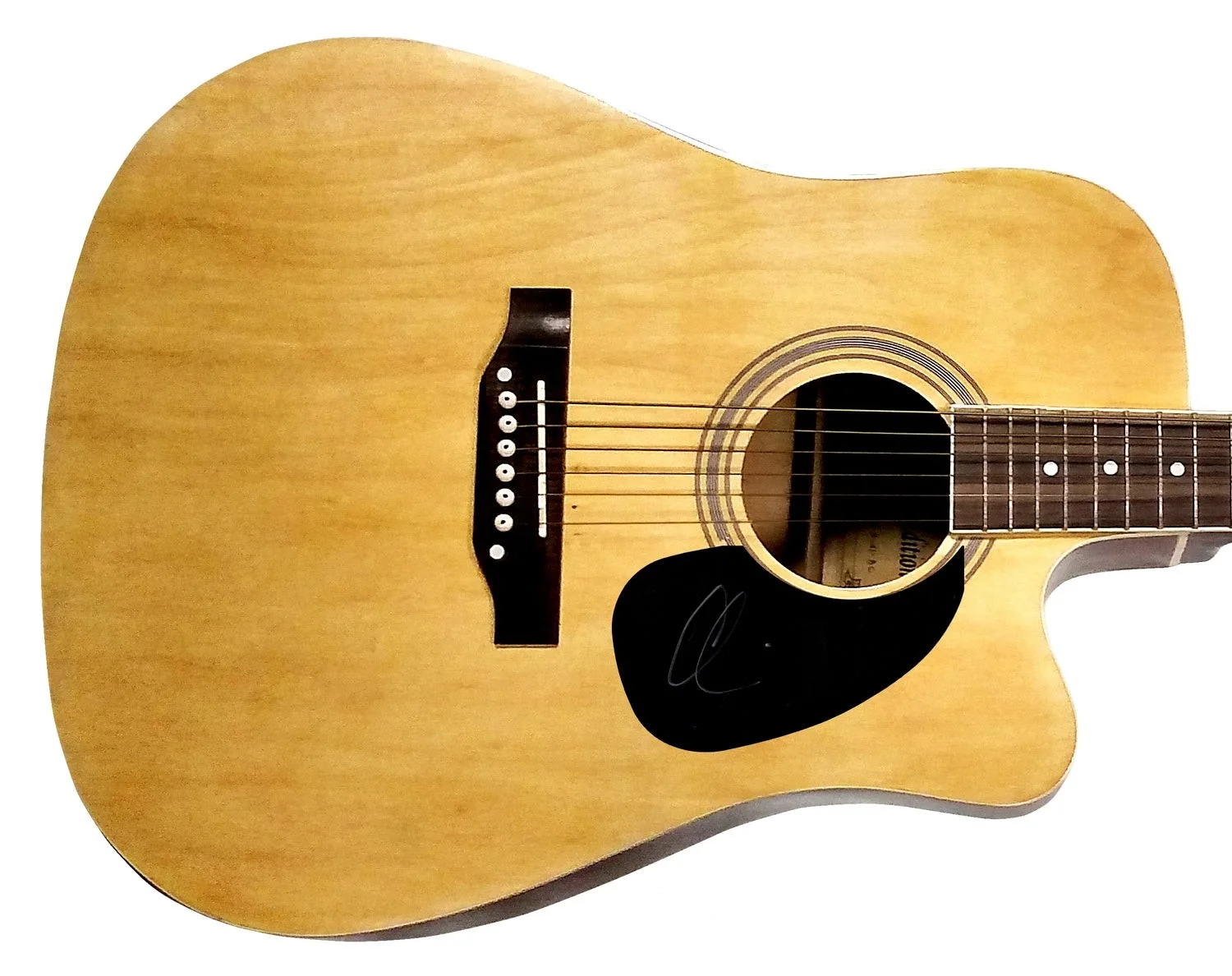 Maroon 5 Five Adam Levine Signed Autographed Guitar, image 2