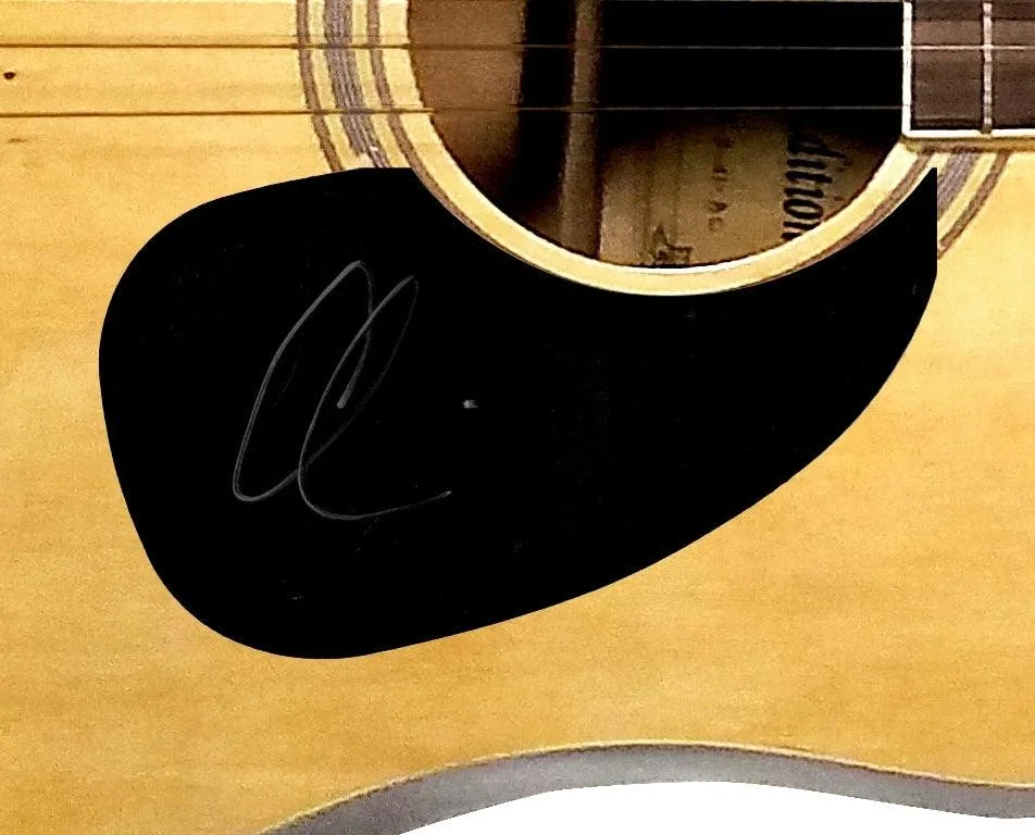 Maroon 5 Five Adam Levine Signed Autographed Guitar, image 3