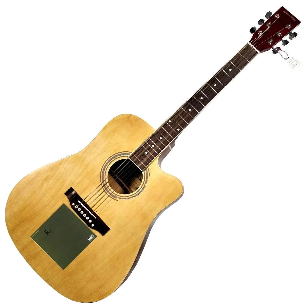 Kendrick Lamar Autographed Untitled Unmastered Flat Acoustic Guitar, image 3