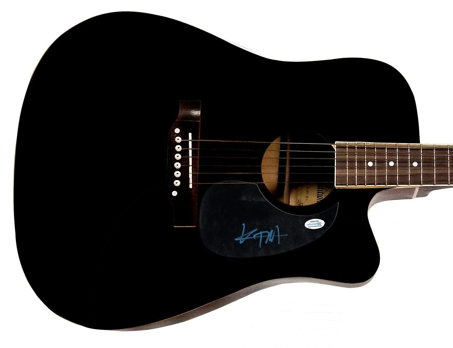 Keith Anderson Signed Autographed Signature Edition Acoustic Guitar ACOA, изображение 3