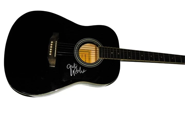 Julie Roberts Signed Autographed Acoustic Guitar, image 2