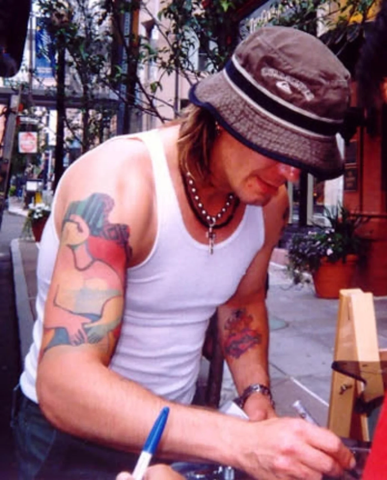Johnny Rzeznik Goo Goo Dolls Signed Acoustic Guitar ACOA, изображение 5