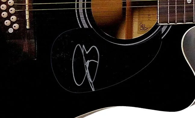 Joe Bonamassa Signed Autographed 12-String Acoustic Guitar, image 2