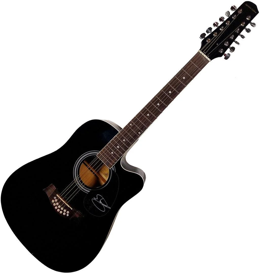 Joe Bonamassa Signed Autographed 12-String Acoustic Guitar, image 3