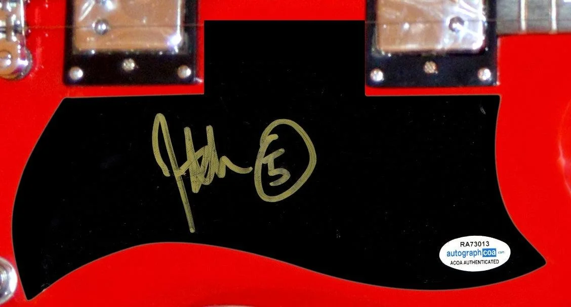 John 5 Signed Autographed Guitar Marilyn Manson Rob Zombie Guitarist ACOA, изображение 3
