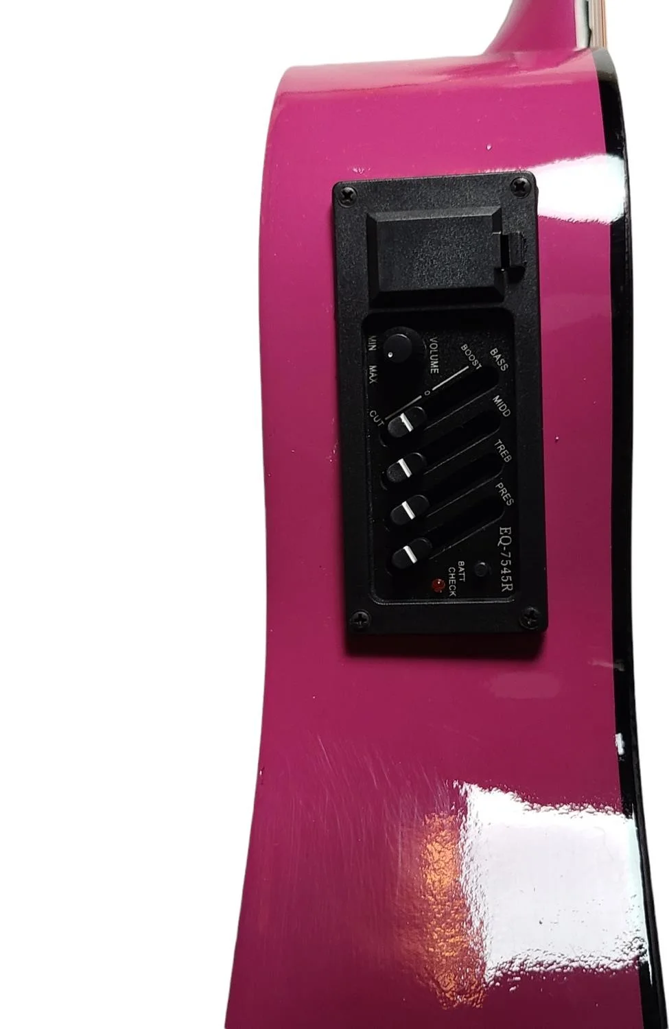 Jo Dee Messina Signed Pink Acoustic/Electric Guitar UACC AFTAL RACC TS, изображение 2