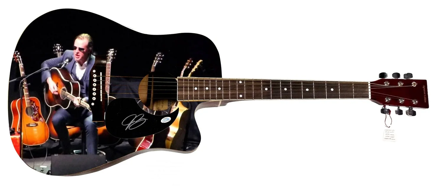 Joe Bonamassa Signed Custom Graphics 1/1 Acoustic Guitar ACOA, изображение 2
