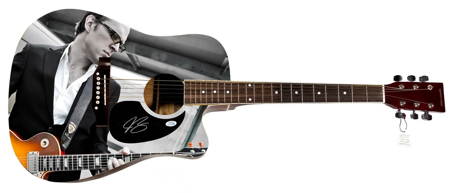 Joe Bonamassa Signed Custom Graphics 1/1 Acoustic Guitar ACOA, изображение 2