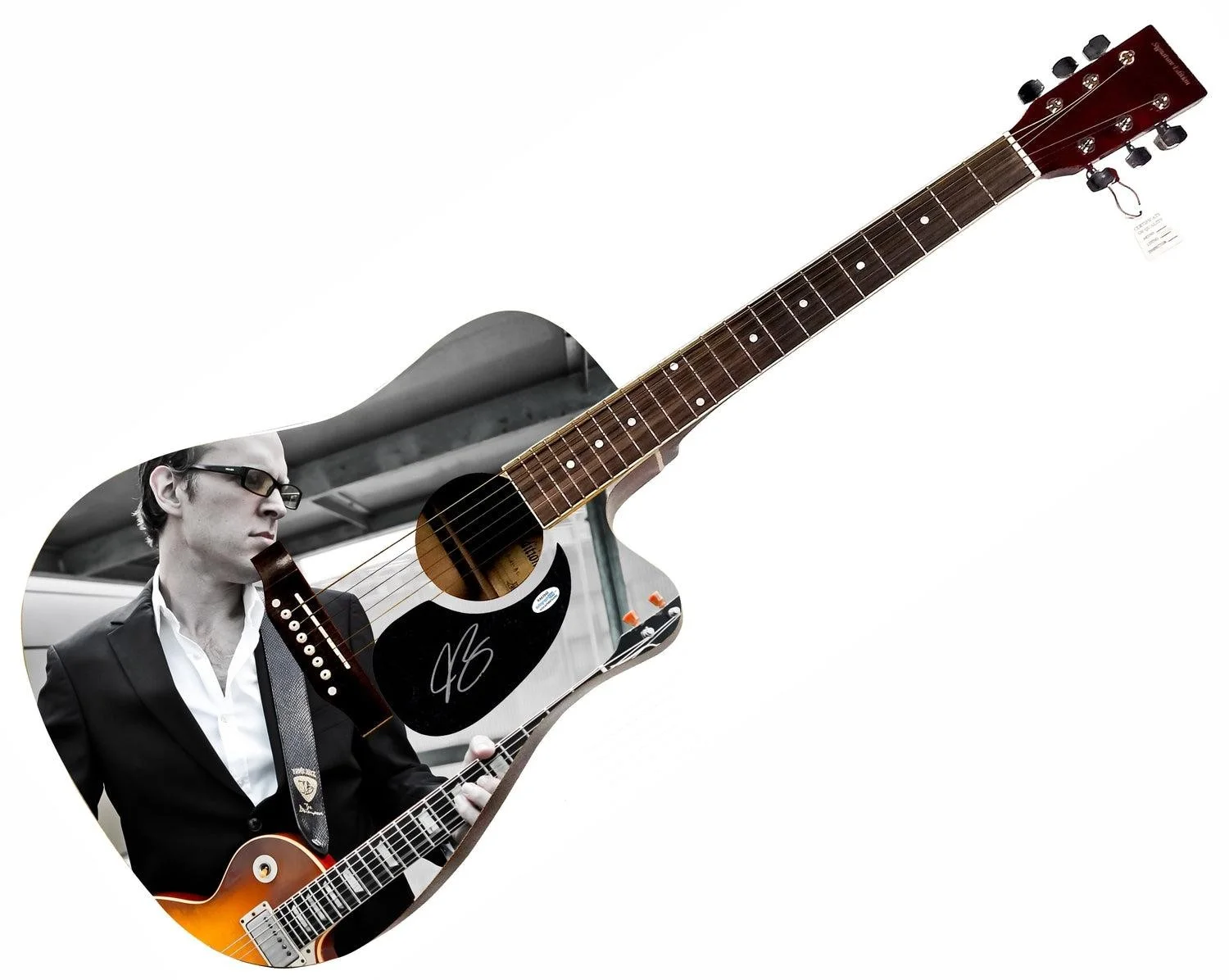 Joe Bonamassa Signed Custom Graphics 1/1 Acoustic Guitar ACOA, изображение 3