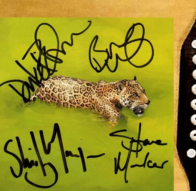Garbage X4 Signed Empty CD Cover Acoustic Guitar, image 2