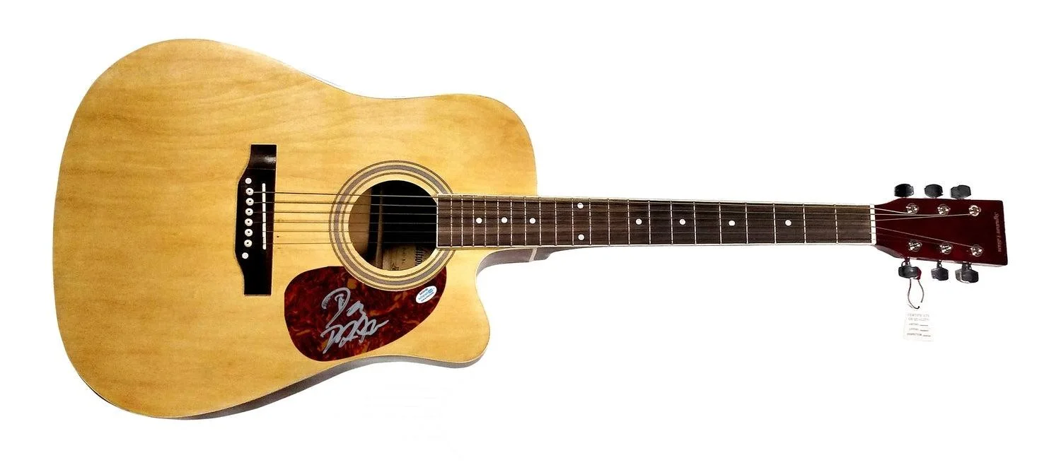 Don Dokken Signed Autographed Acoustic Guitar ACOA ACOA, изображение 3