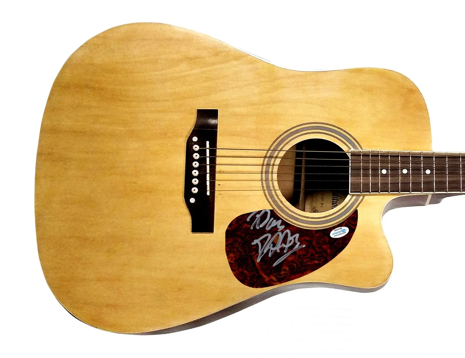 Don Dokken Signed Autographed Acoustic Guitar ACOA, image 2