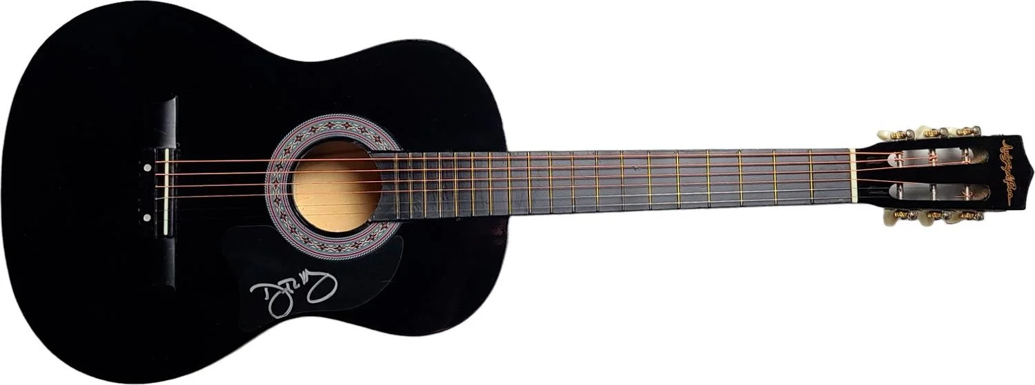 David Lee Murphy Signed Autographed Acoustic Guitar JSA Auction LOA, image 2