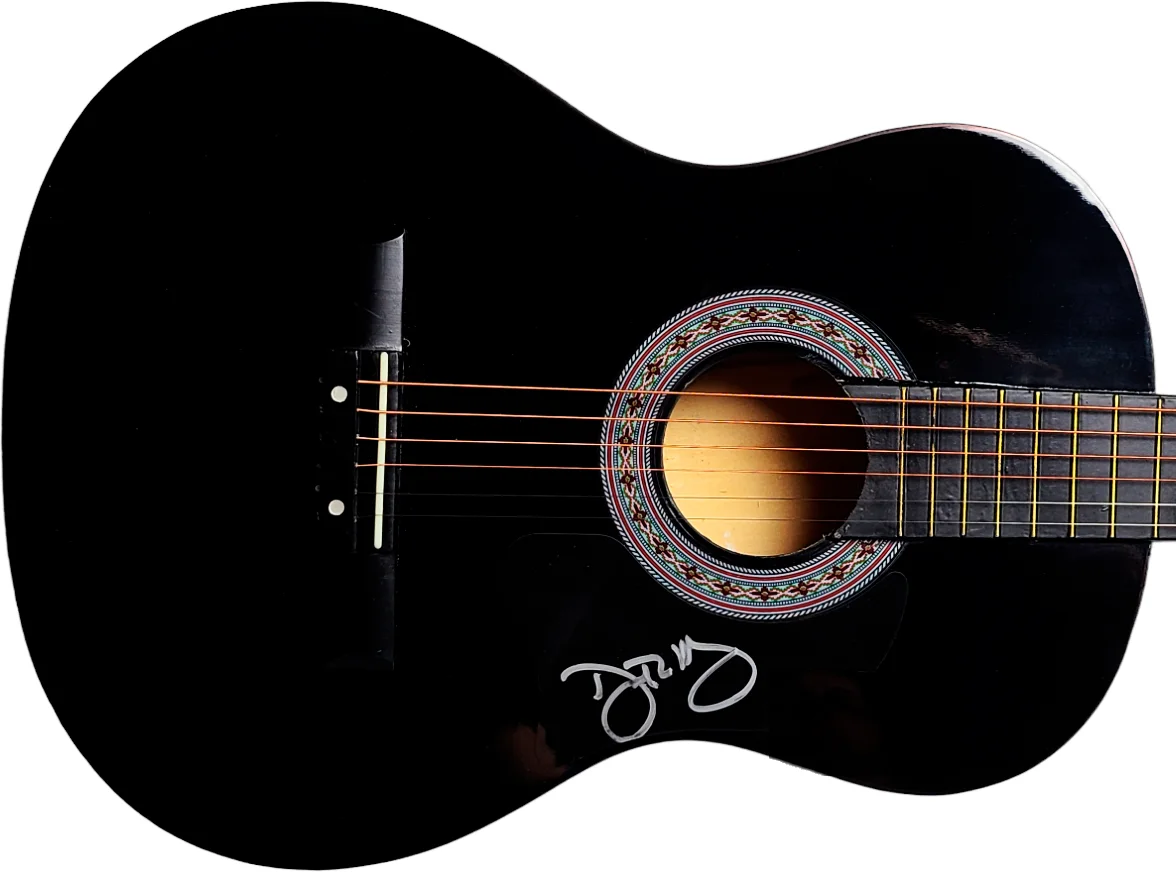 David Lee Murphy Signed Autographed Acoustic Guitar JSA Auction LOA, image 3