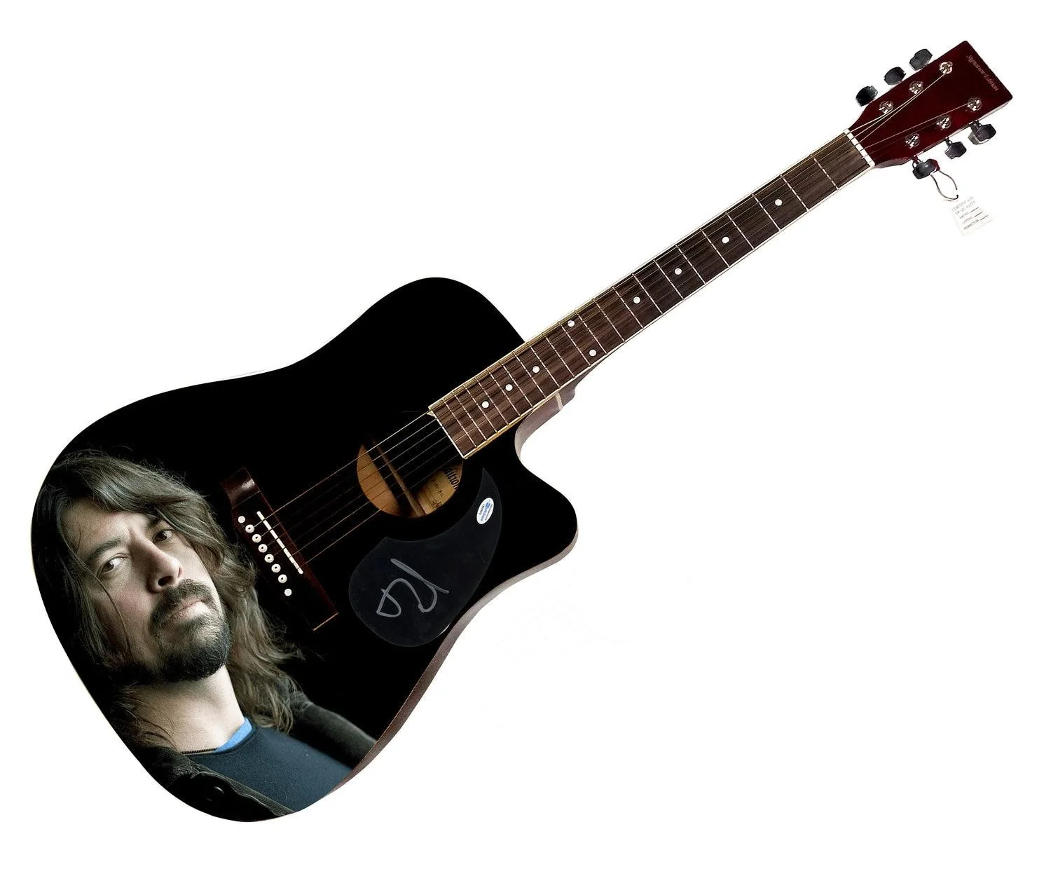 Dave Grohl Signed Autographed Acoustic Graphics Guitar ACOA ACOA, image 3