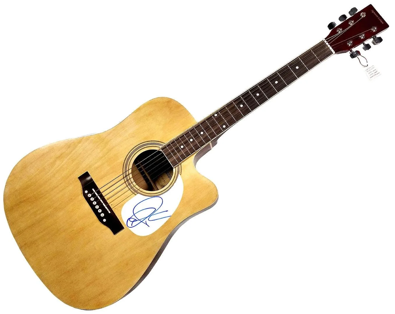 Chris Rock Signed Autographed Acoustic Guitar RD, image 3