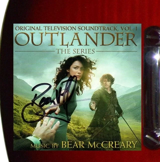 Bear McCreary Autographed CD Cover 12 String Guitar, image 3