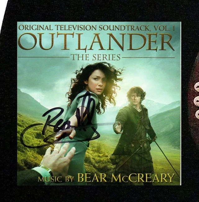 Bear McCreary Autographed CD Cover 12 String Acoustic Guitar, image 2