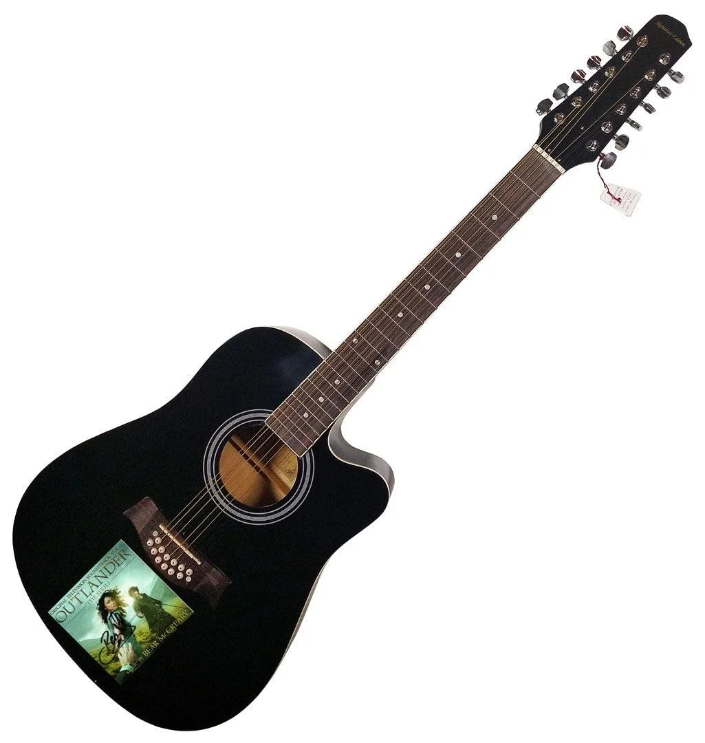 Bear McCreary Autographed CD Cover 12 String Acoustic Guitar, image 3