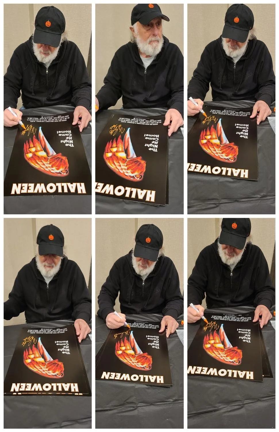 Nick Castle Signed Autographed 12x18 Halloween Poster Exact Photo Proof ACOA, image 3