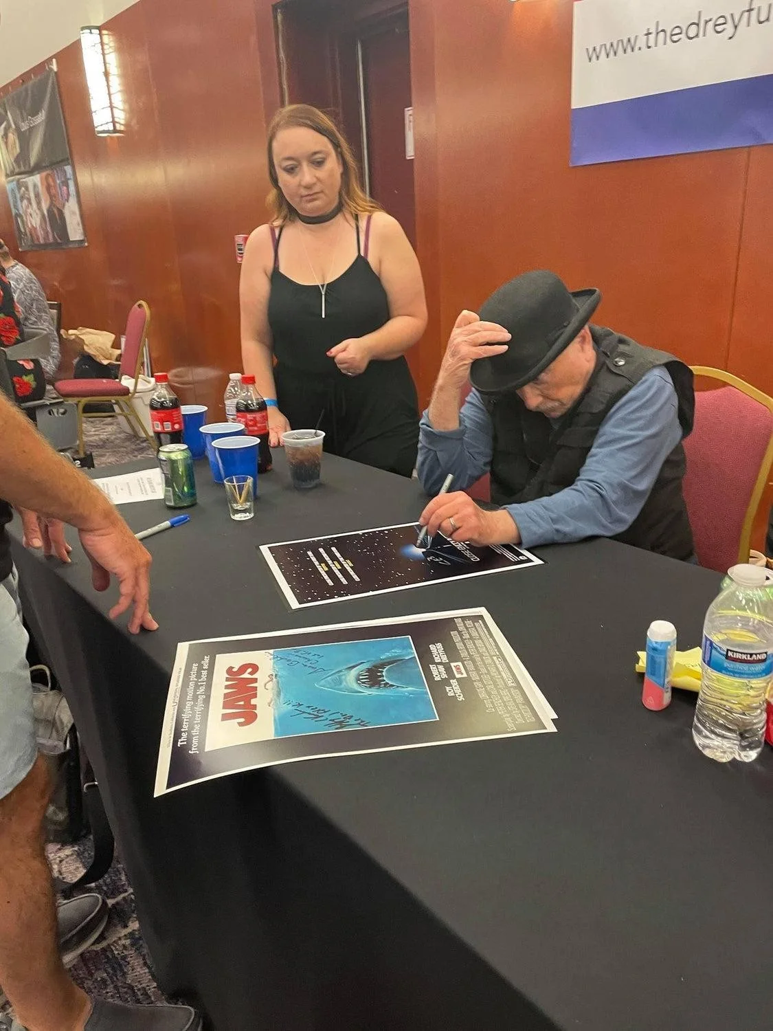 Jaws Cast x10 Signed Autographed 12x18 Poster ACOA Exact Video Proof ACOA, изображение 4