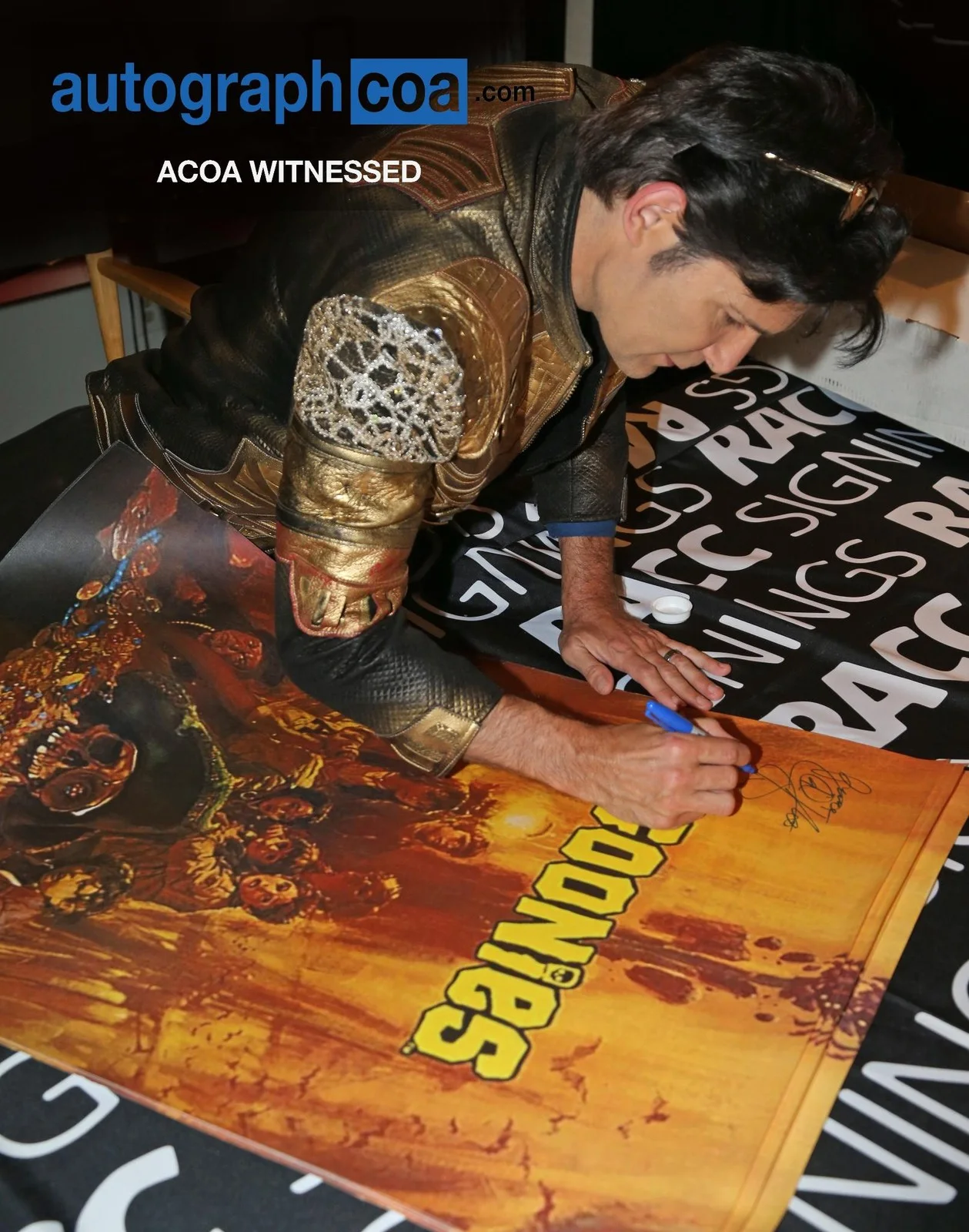 Corey Feldman Signed Lost Boys 12x18 Poster Photo ACOA, изображение 4