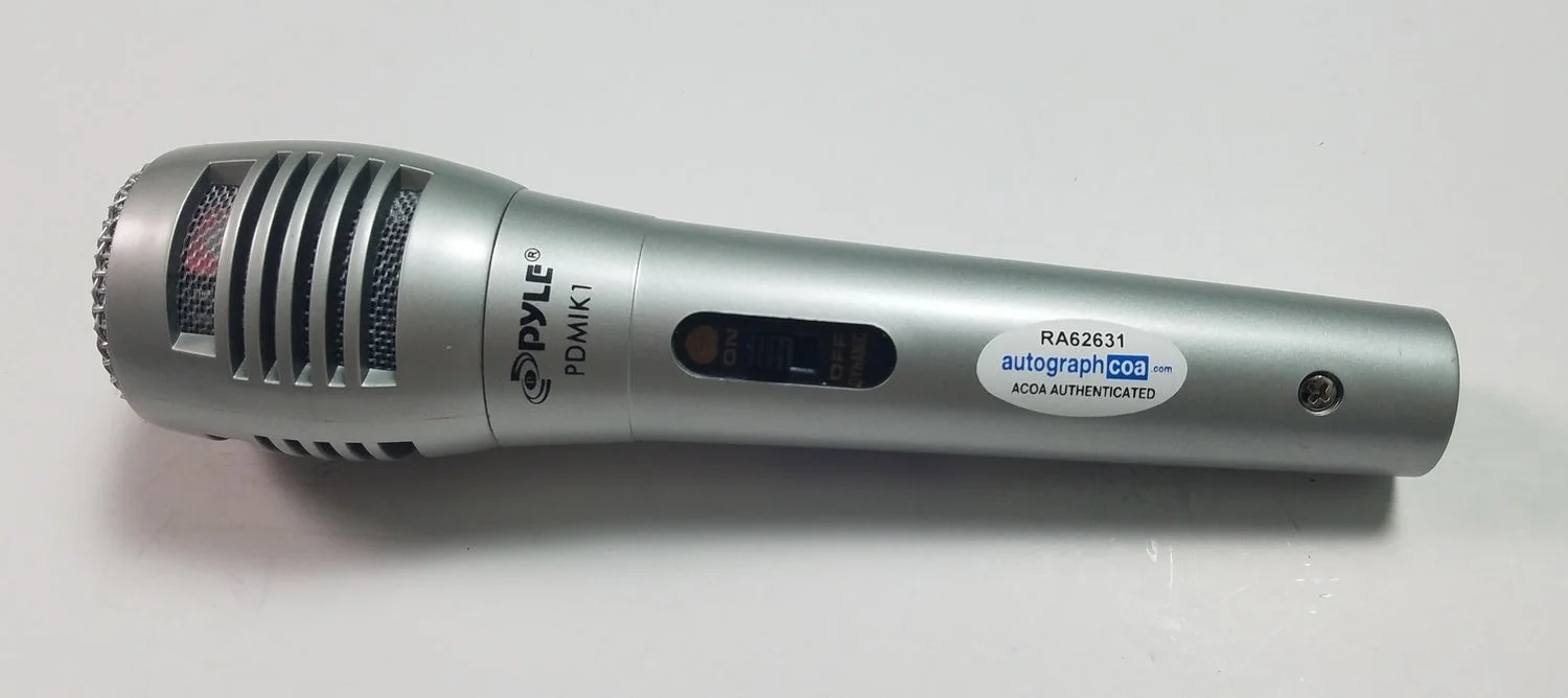 Flo Rida Signed Autographed Microphone Rap ACOA, image 2