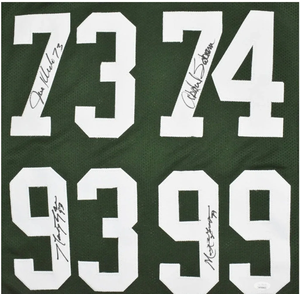 The New York Sack Exchange Signed Football Jersey JSA Witness ITP JSA, изображение 2