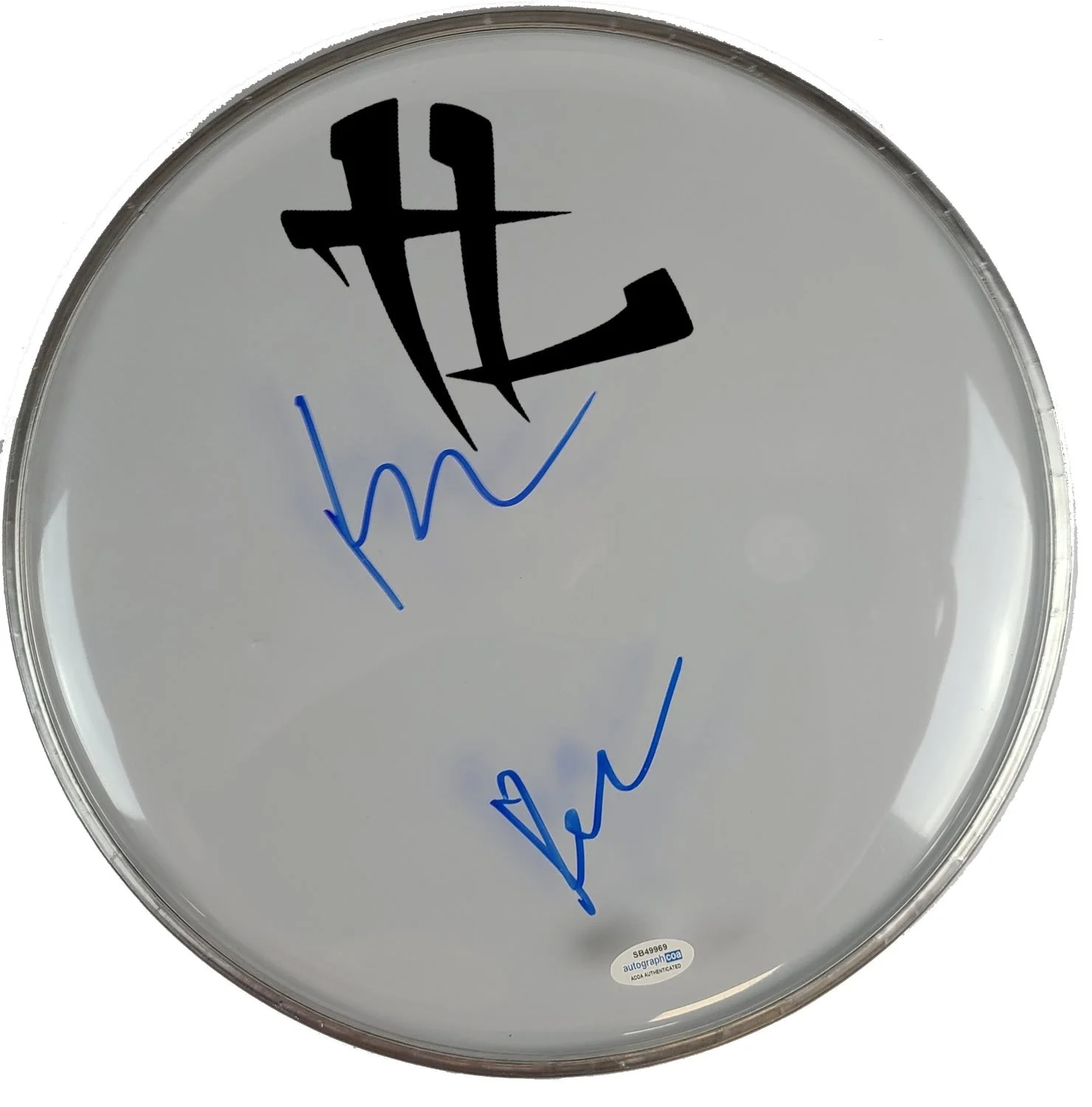 Krayzie Bone Signed 12 Inch Clear Drum Head Drumhead, image 2