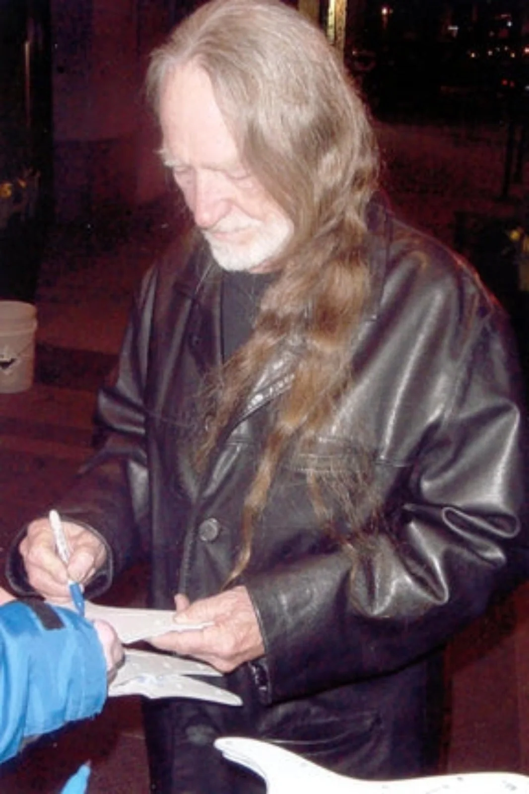 Willie Nelson Signed Autographed Record Album LP ACOA PSA, image 4