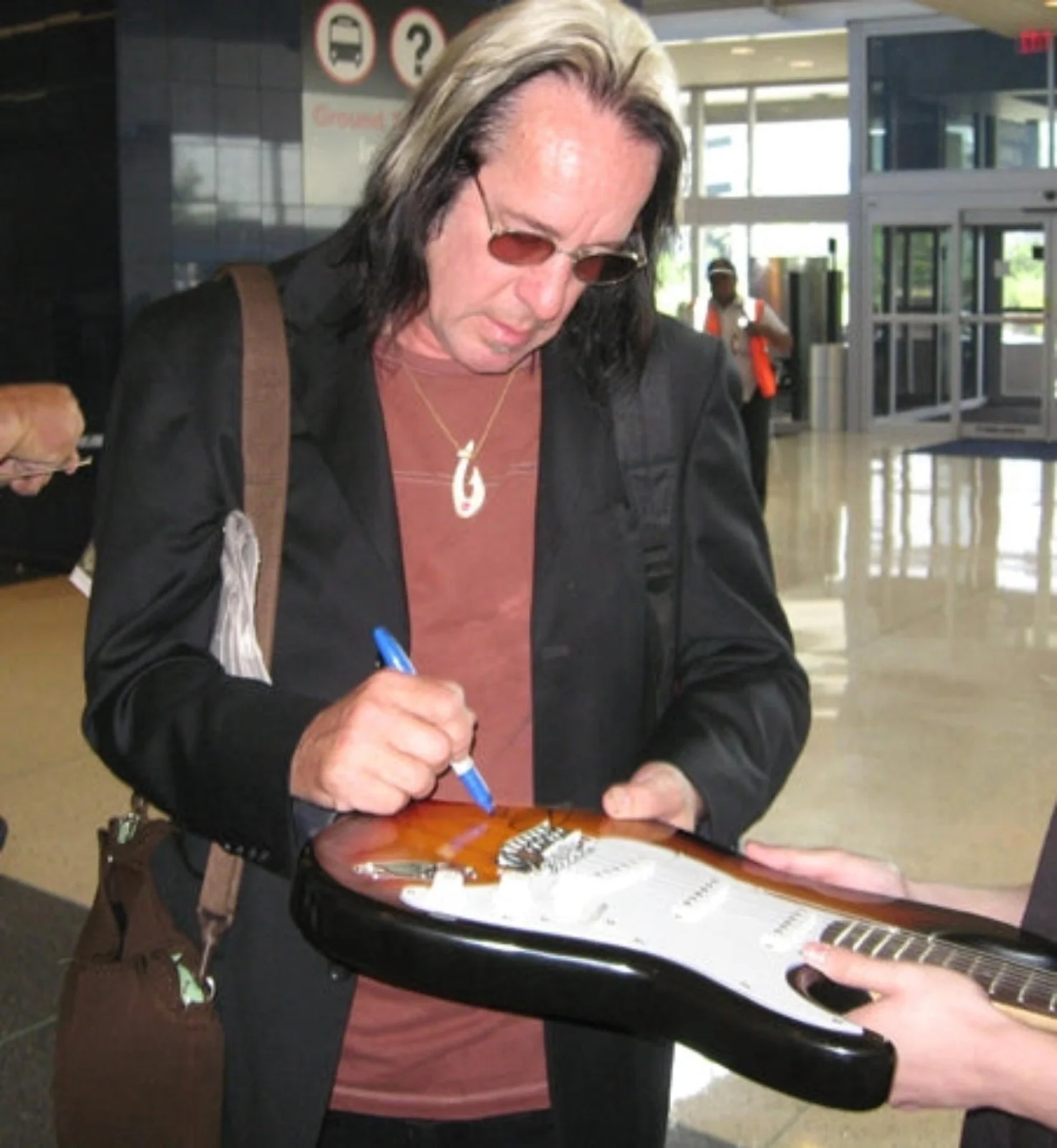 Todd Rungren Signed Autographed Healing Album Lp Cover ACOA, изображение 5