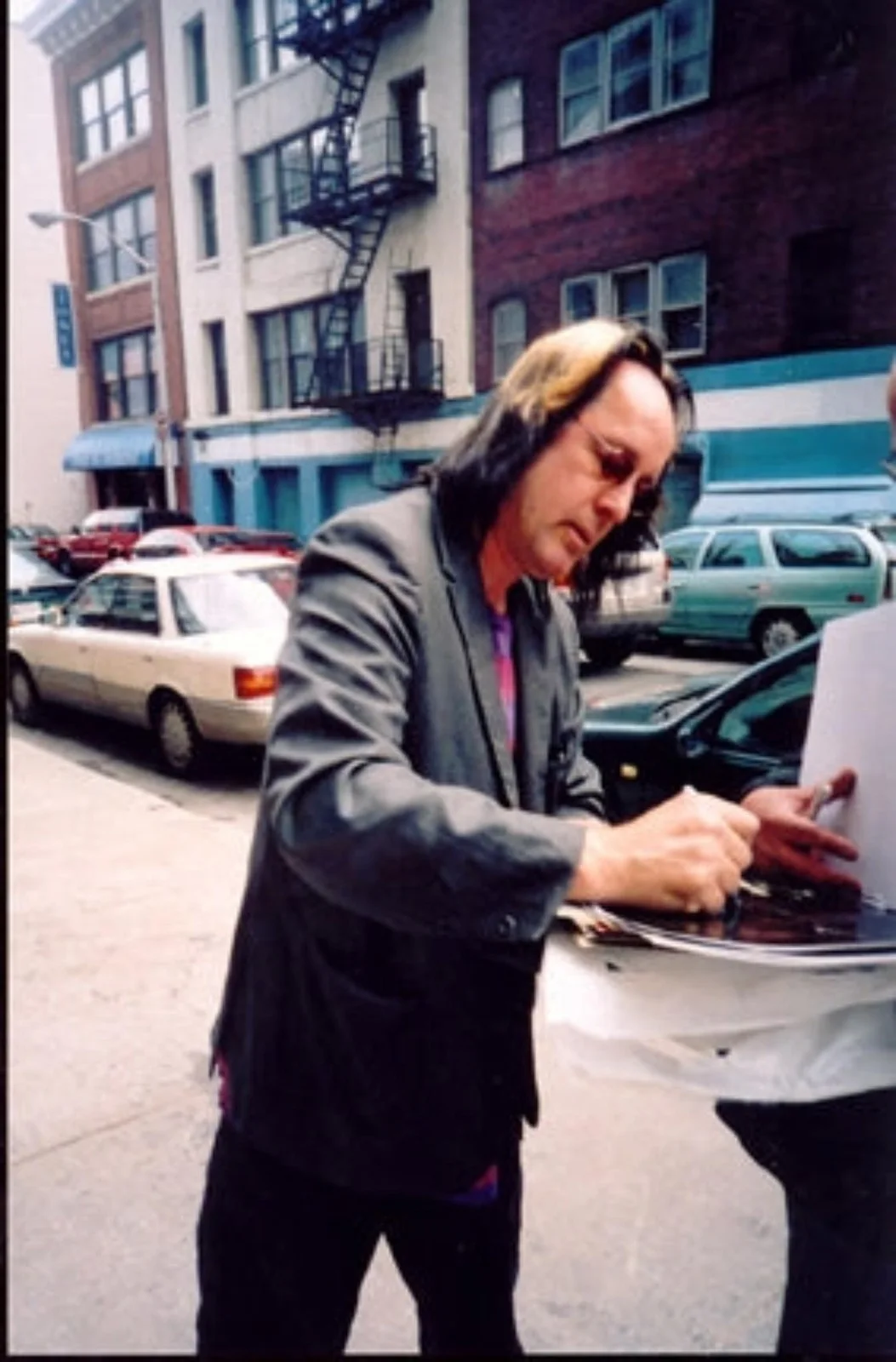 Todd Rundgren Signed Autographed Healing Album LP ACOA, изображение 4