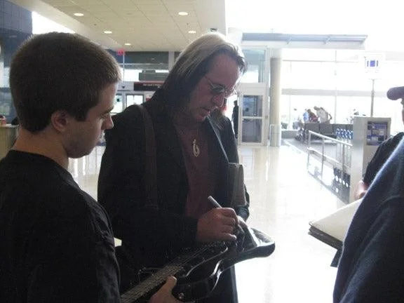 Todd Rundgren Signed Autographed Faithful Album LP ACOA, изображение 5