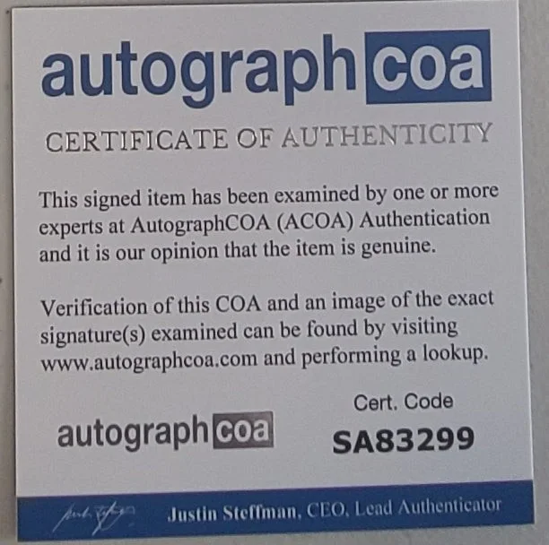 The Oak Ridge Boys Signed Front Porch Singing Autographed LP Album ACOA ACOA, image 2
