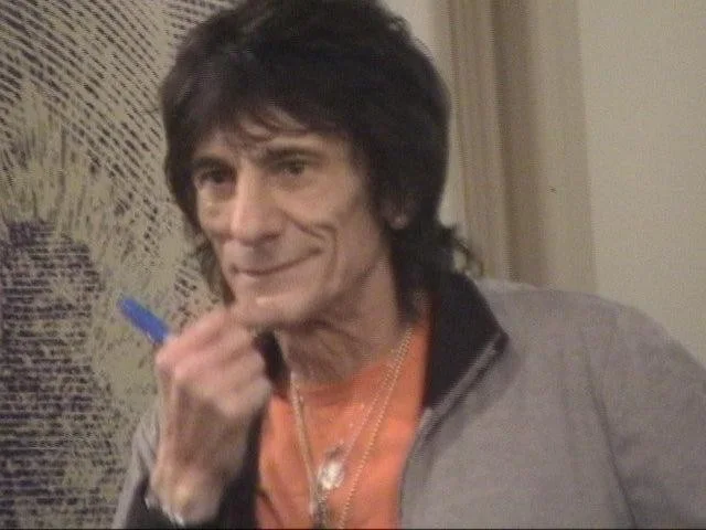Rolling Stones Ronnie Wood Signed Autographed Record Album LP ACOA PSA, изображение 4