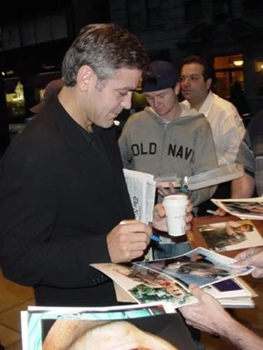 Ocean's 11 George Clooney Matt Damon Autograph 8x10 Photo, изображение 2