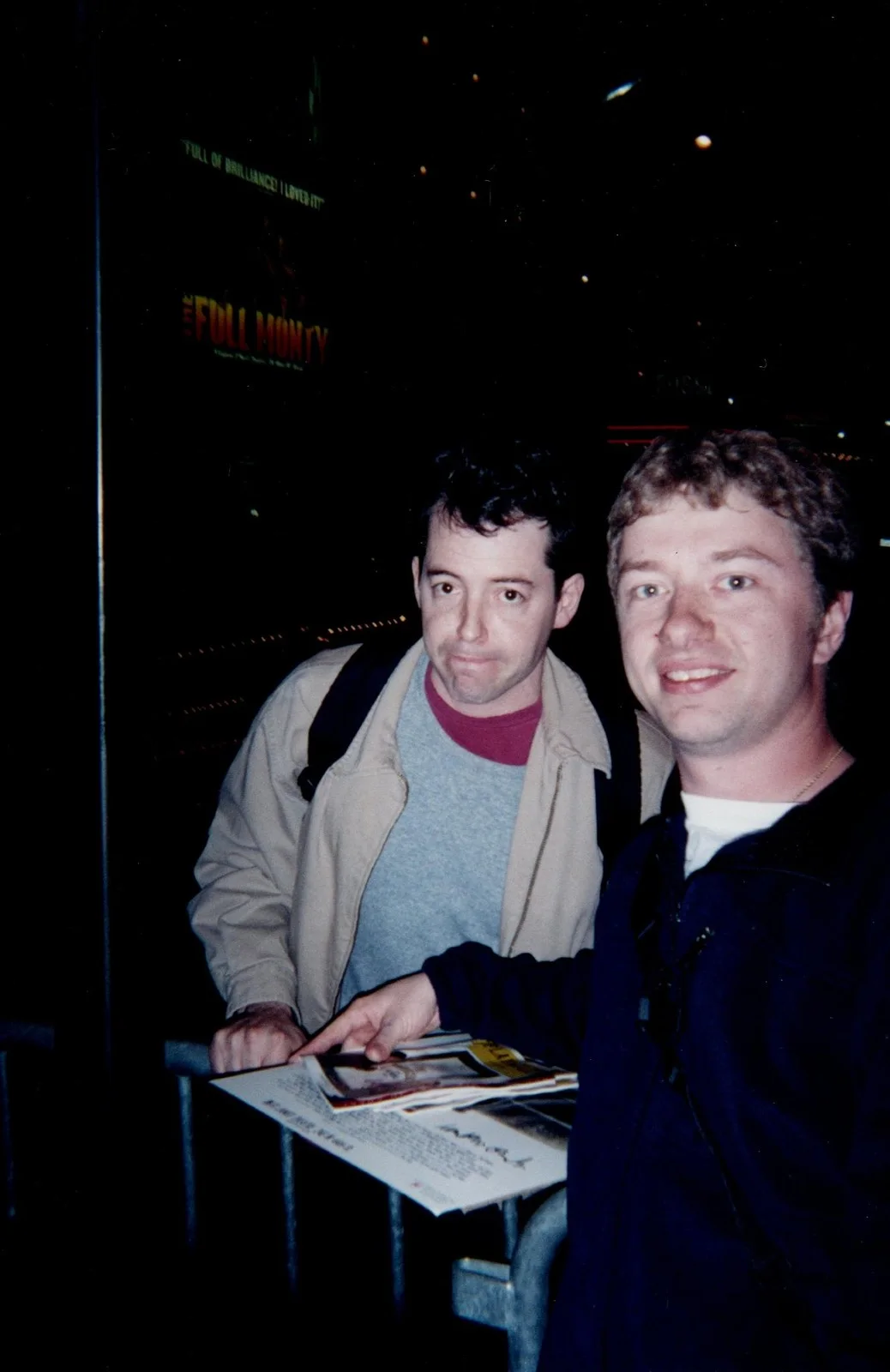 Matthew Broderick Signed Autographed 8x10 Photo Biloxi Blues, image 3