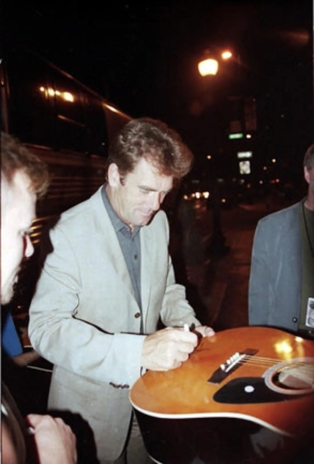 Huey Lewis & The News Signed Autographed Album Cover LP ACOA, изображение 5